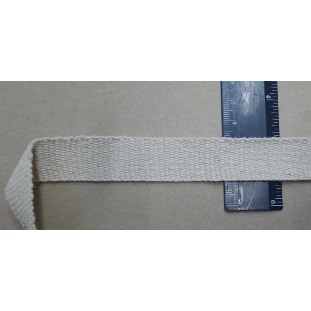 Стрічка бавовняна(гніт) 20мм