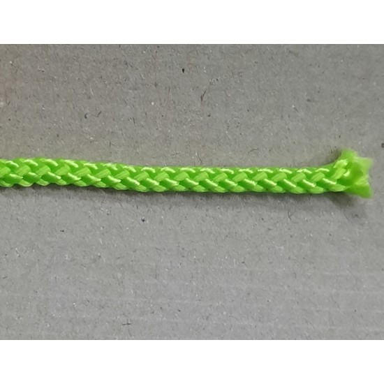 Шнур плетений поліпропіленовий 5,5мм салатовий (фісташковий)