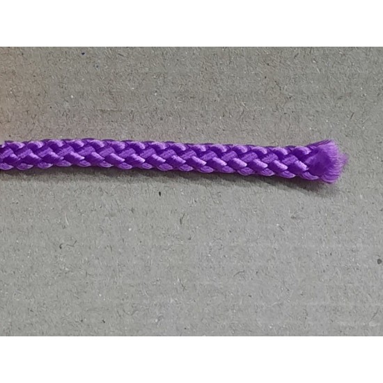 Шнур плетений поліпропіленовий 5,5мм бузковий