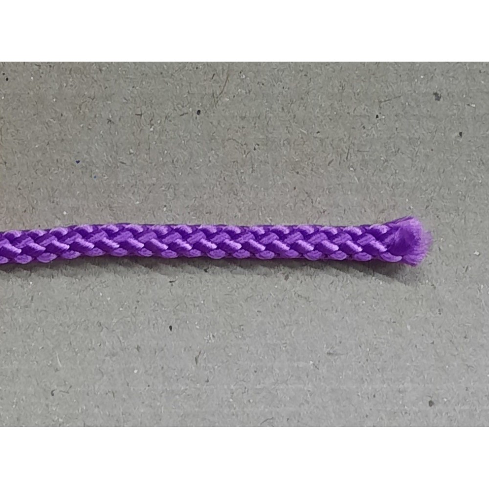 Шнур плетений поліпропіленовий 5,5мм бузковий