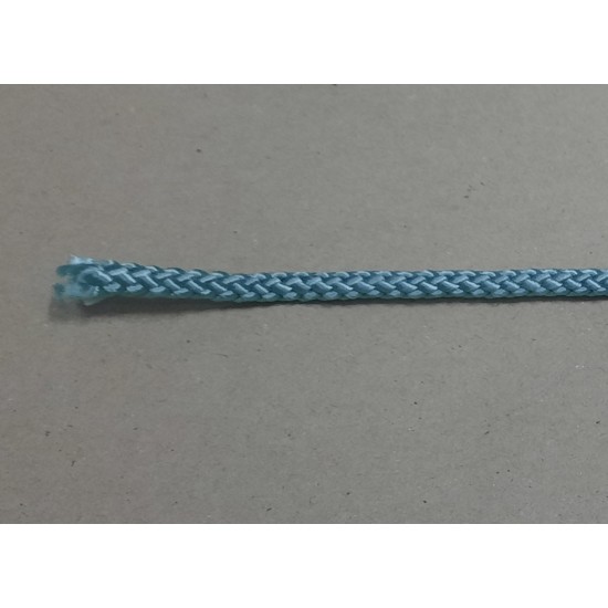 Шнур плетений поліпропіленовий 5,5мм колір м'ята (морська хвиля)