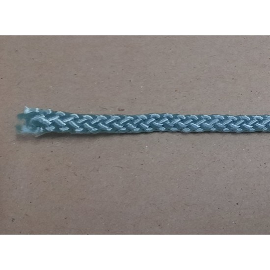 Шнур плетений поліпропіленовий 5,5мм колір м'ята (морська хвиля)