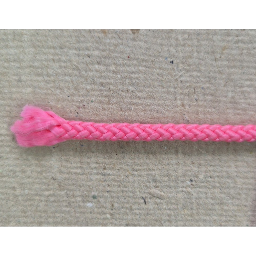 Шнур плетений поліпропіленовий 5,5мм рожевий