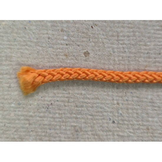 Шнур плетений поліпропіленовий 5,5мм помаранчевий