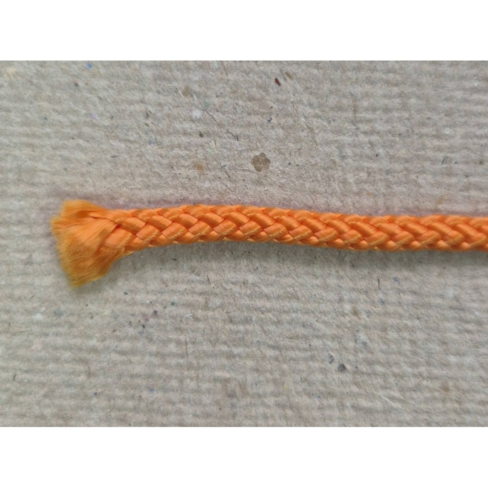 Шнур плетений поліпропіленовий 5,5мм помаранчевий