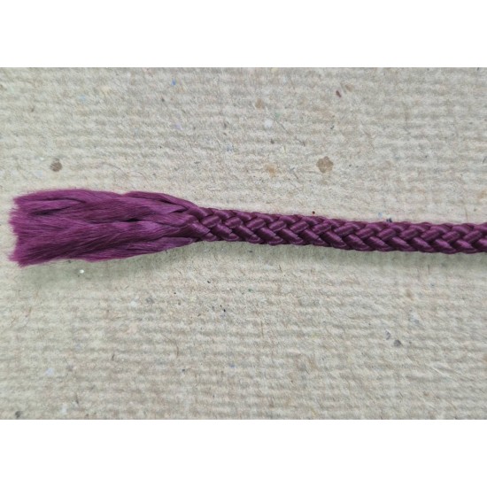 Шнур плетений поліпропіленовий 5,5мм вишневий