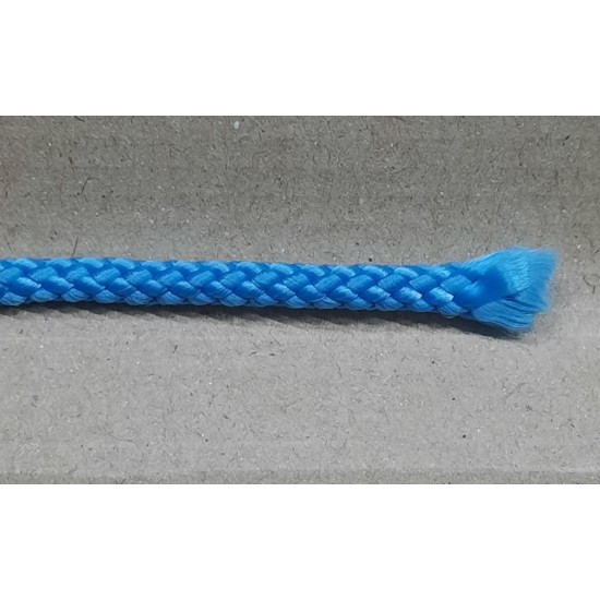 Шнур плетений поліпропіленовий 5,5мм блакитний