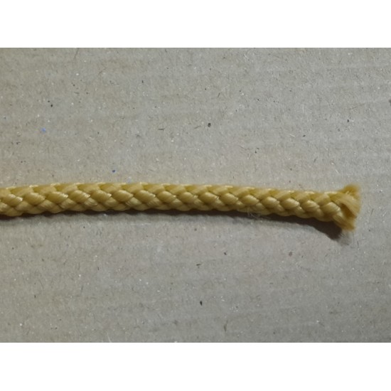 Шнур плетений поліпропіленовий 5,5мм гірчичний