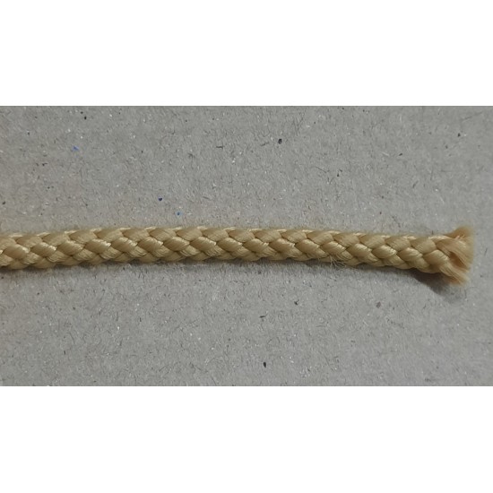 Шнур плетений поліпропіленовий 5,5мм гірчичний