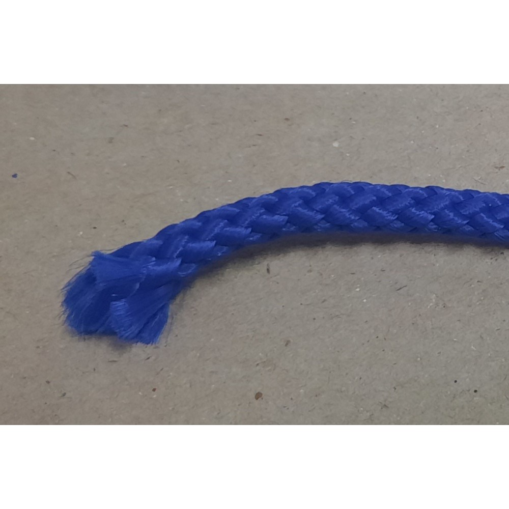 Шнур плетений поліпропіленовий 5,5мм колір синій