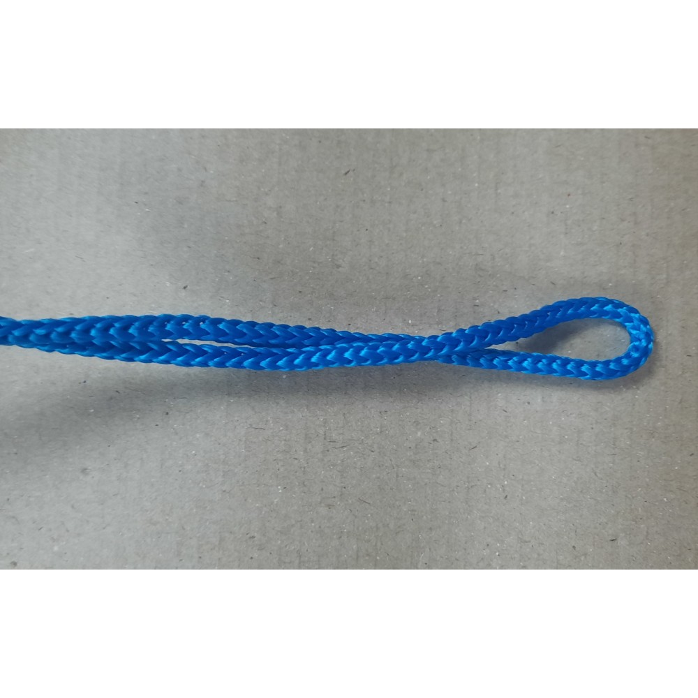 Шнур в'язаний 4,5мм блакатний