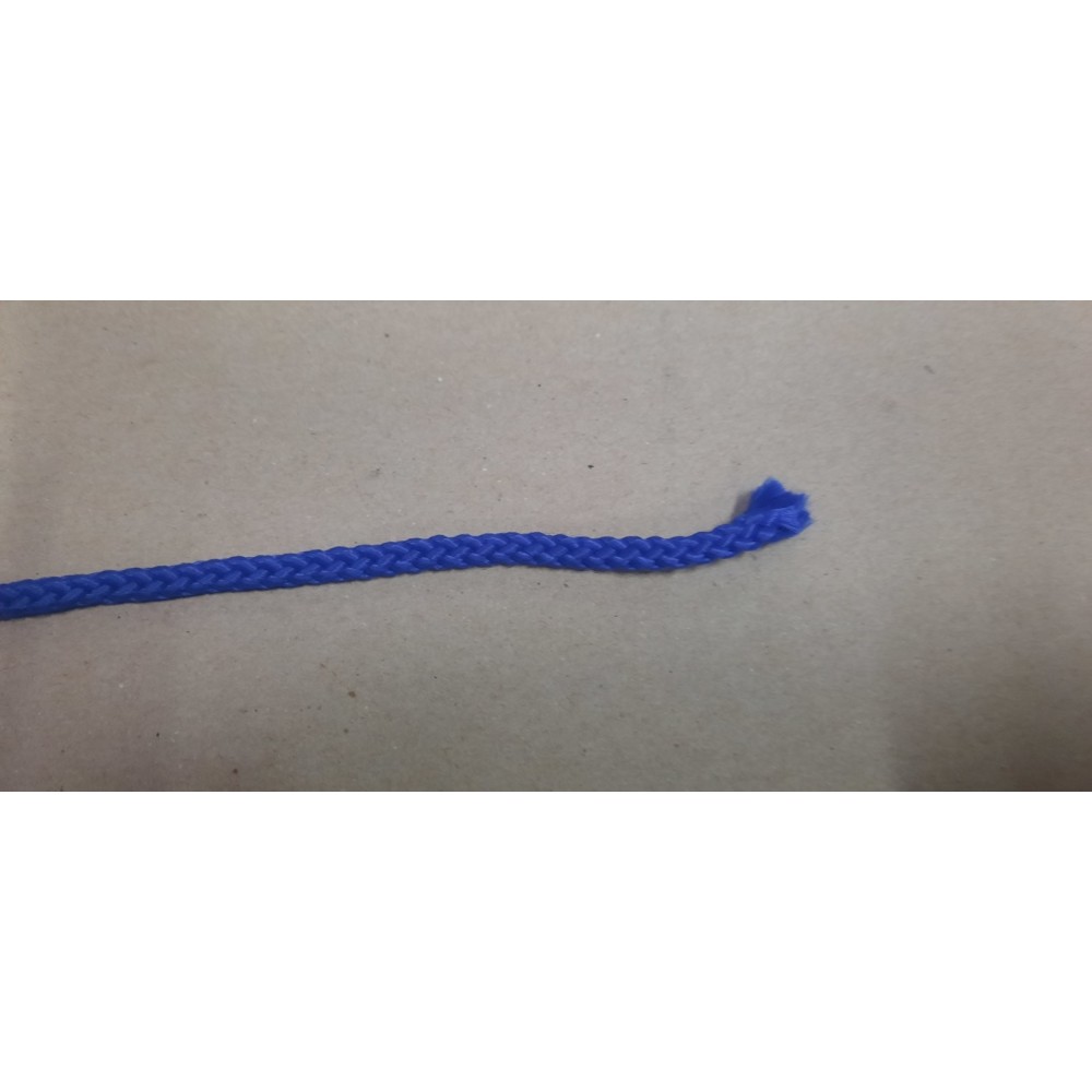 Шнур плетений поліпропіленовий 5,5мм колір синій