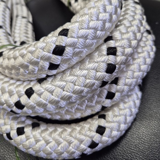 Канат капроновий 30мм плетений 32-х прядний з осердям