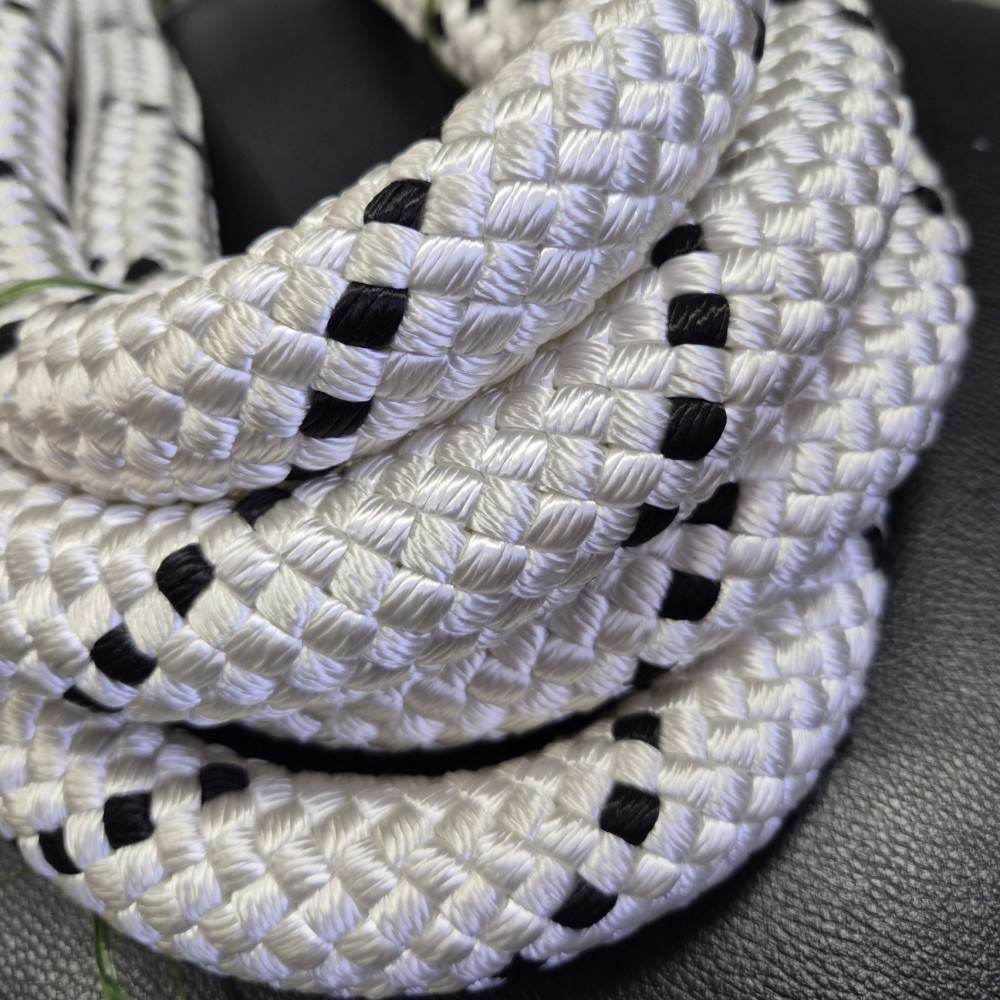 Канат капроновий 30мм плетений 32-х прядний з осердям