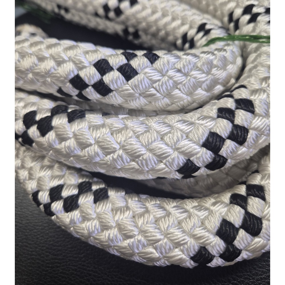 Канат капроновий 28мм плетений 32-х прядний з осердям