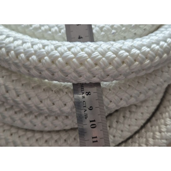 Канат 24мм поліестеровий плетений 32-х прядний з осердям