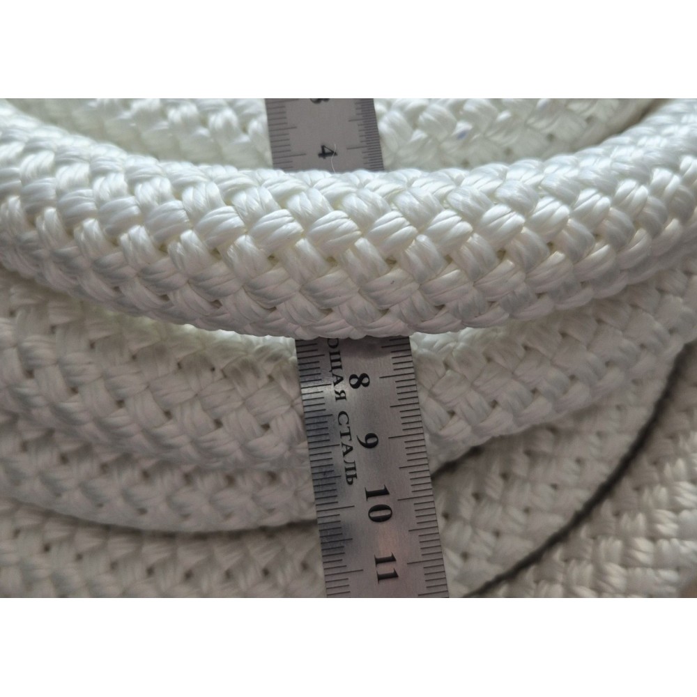 Канат 24мм поліестеровий плетений 32-х прядний з осердям