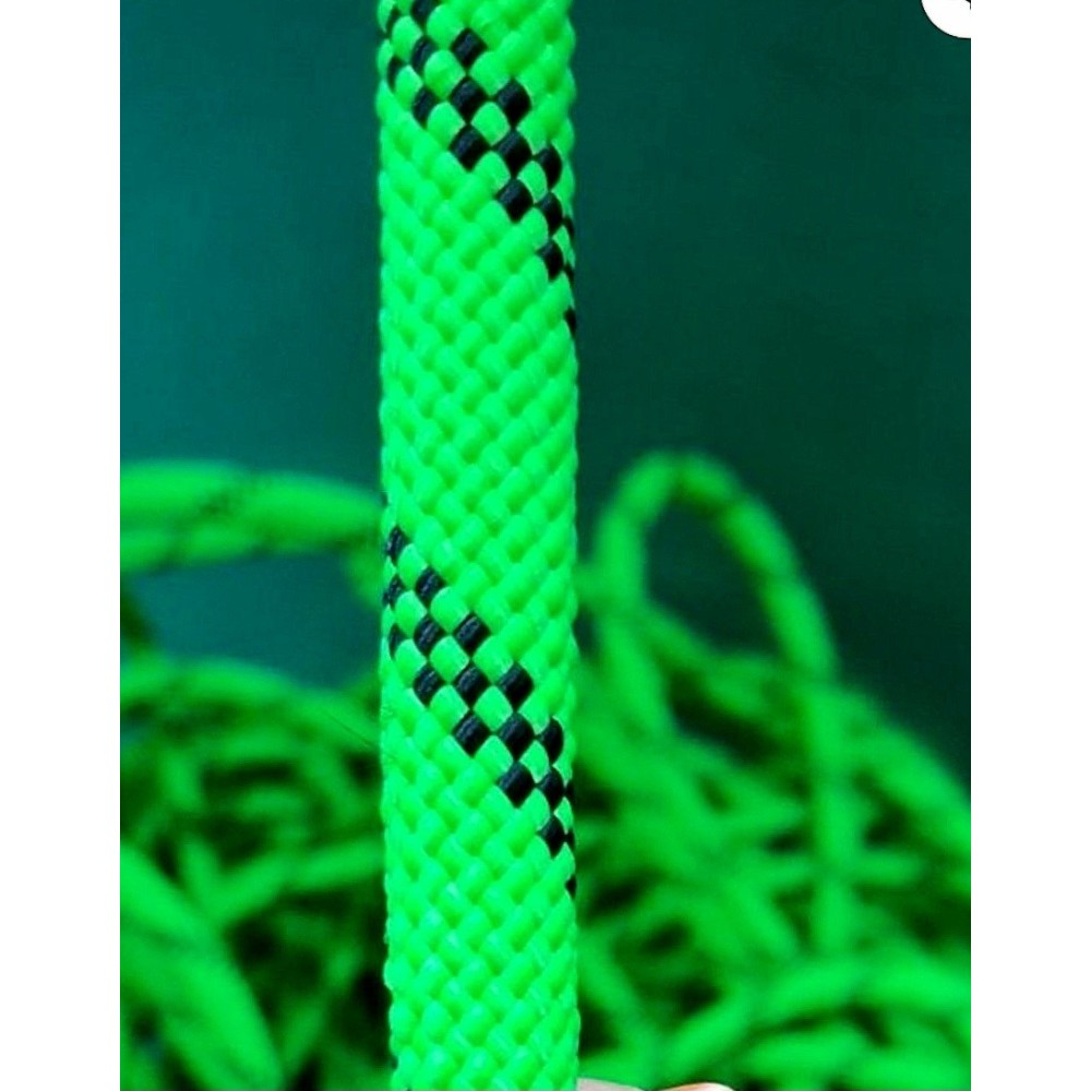 Мотузка статична 10мм 48 клас салатова