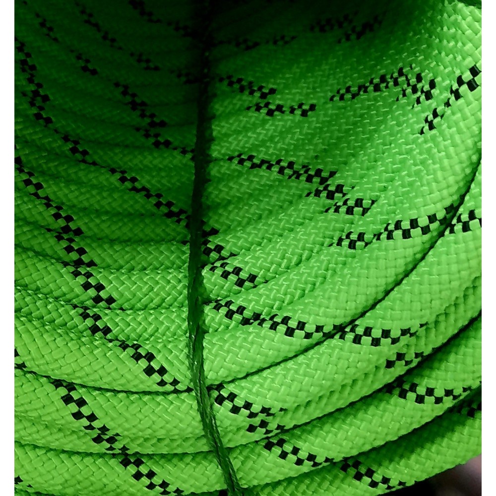 Мотузка статична 10мм 48 клас салатова