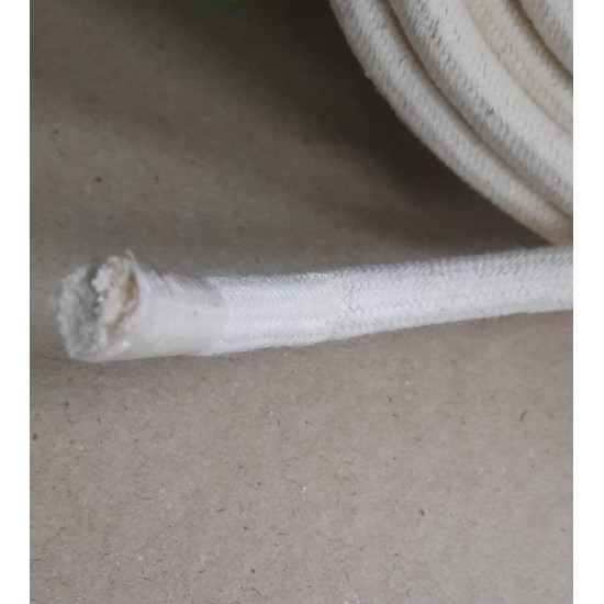 Шнур плетений бавовняний з осердям 10,0мм