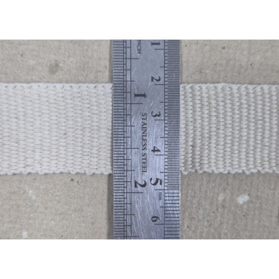 Стрічка бавовняна(гніт) 25мм