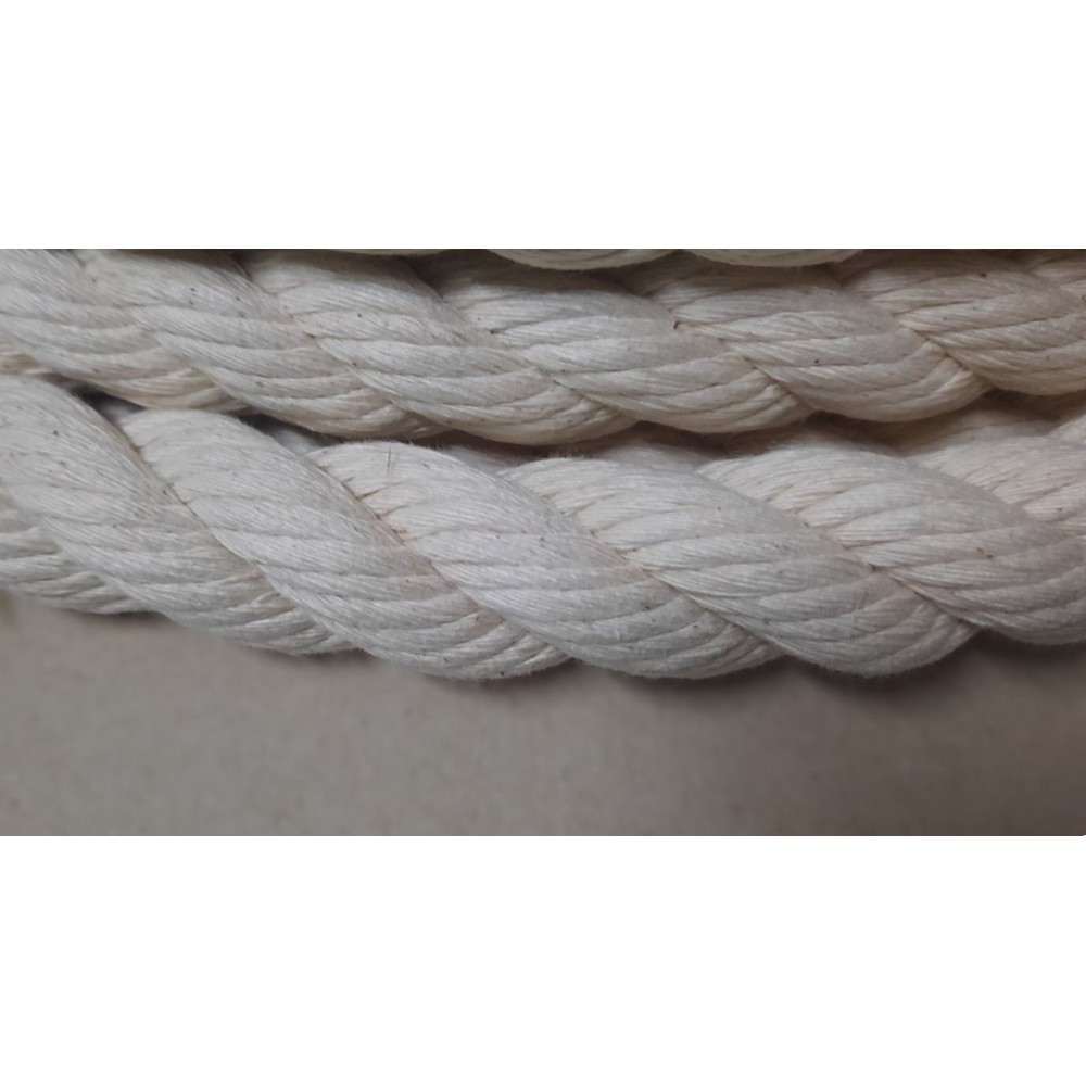 Канат бавовняний кручений трьохпрядний 20,0мм