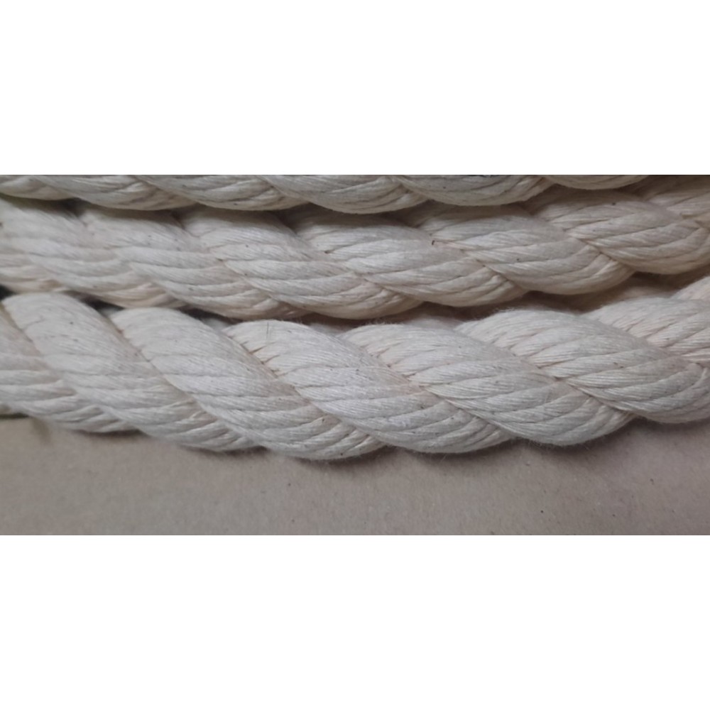 Канат бавовняний кручений трьохпрядний 20,0мм