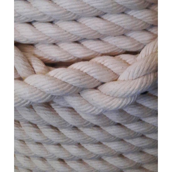Канат бавовняний кручений трьохпрядний 20,0мм