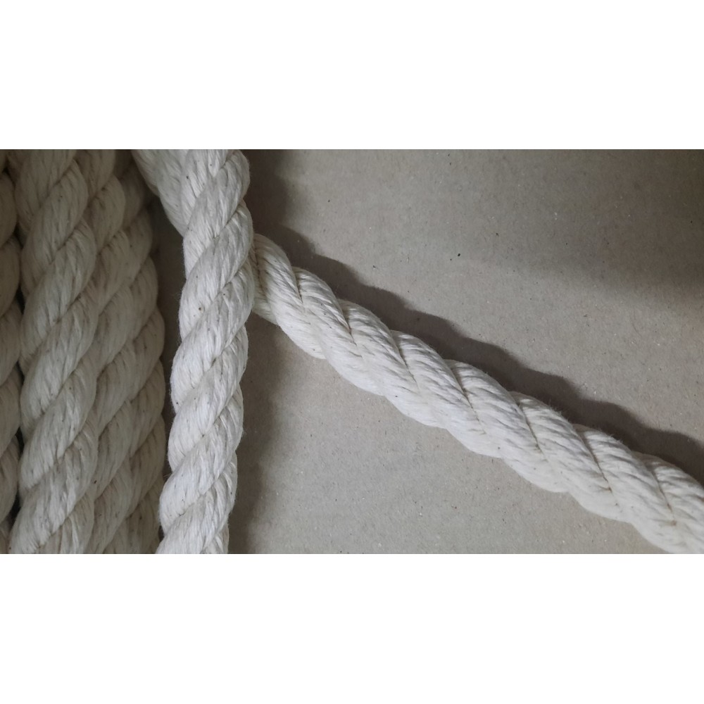 Канат бавовняний кручений трьохпрядний 12,0мм