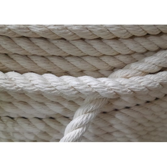Канат бавовняний кручений трьохпрядний 12,0мм
